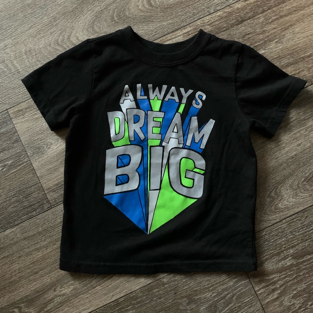 2T Always Dream Big Boys T-Shirt